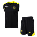 Al Ittihad 2025, Conjunto Al Ittihad 25/26, Entrenamiento Al Ittihad sin mangas, Ropa Al Ittihad negro y amarillo, Kit entrenamiento Arabia, Camiseta entrenamiento Tigre, Calidad 1.1 Al Ittihad, Nueva colección 2025, Regalo fútbol hombre, Tienda Hincha Futbolero.