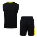 Al Ittihad 2025, Conjunto Al Ittihad 25/26, Entrenamiento Al Ittihad sin mangas, Ropa Al Ittihad negro y amarillo, Kit entrenamiento Arabia, Camiseta entrenamiento Tigre, Calidad 1.1 Al Ittihad, Nueva colección 2025, Regalo fútbol hombre, Tienda Hincha Futbolero.
