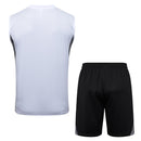 Alemania 2025, Conjunto Alemania 25/26, Entrenamiento Alemania sin mangas, Ropa Alemania blanca, Kit entrenamiento DFB, Camiseta regata Alemania, Calidad 1.1 Alemania, Nueva colección 2025, Regalo fútbol hombre, Tienda Hincha Futbolero.