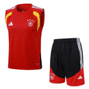 Alemania 2026, Conjunto Alemania 26/27, Entrenamiento Alemania sin mangas, Ropa Alemania roja y negra, Kit entrenamiento DFB, Camiseta entrenamiento Mannschaft, Calidad 1.1 Alemania, Nueva colección 2026, Regalo fútbol hombre, Tienda Hincha Futbolero.