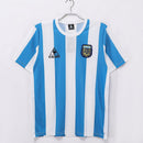 CAMISETA ARGENTINA I 1986/1997 HOMBRE (RETRO) OFICIAL AZUL Y BLANCA - TIENDA HINCHA FUTBOLERO