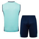 Arsenal 2025, Conjunto Arsenal 25/26, Entrenamiento Arsenal sin mangas, Ropa Arsenal azul, Kit entrenamiento Premier League, Camiseta regata Arsenal, Calidad 1.1 Arsenal, Nueva colección 2025, Regalo fútbol hombre, Tienda Hincha Futbolero.