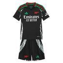 Arsenal 2024 infantil, Conjunto niño Arsenal, Camiseta negra Arsenal niño, Short Arsenal infantil, Ropa oficial Arsenal kids, Kit fútbol niño 24/25, Regalo fútbol infantil Arsenal, Equipación Londres niño, Comprar conjunto barato, Tienda Hincha Futbolero.