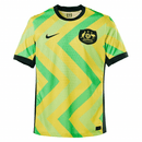 Camiseta hombre Selección Australia temporada 2025 2026 primera equipación local amarilla y verde escudo bordado calidad 1.1 oficial, Australia 2025, Camiseta Australia local, Australia 25/26, Camiseta amarilla Australia, Camiseta barata Australia, Calidad 1.1 Australia, Copa del Mundo 2026, Tienda Hincha Futbolero, Socceroos, Bloke Core Australia
