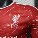 Liverpool Home 26/27 Long Sleeve Men's Player Version