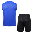 Conjunto hombre entrenamiento FC Barcelona x Kobe Bryant temporada 2025 2026 camiseta sin mangas púrpura pantalón corto negro técnica transpirable mamba edition morada.