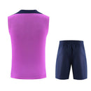 Barcelona 2026, Conjunto entrenamiento Barça, Camiseta sin mangas Barça, Short azul marino Barça, Ropa oficial FC Barcelona, Jersey Barça 25/26 púrpura, Regalo fútbol hombre Barça, Kit entrenamiento culé, Bloke Core fitness, Comprar conjunto barato, Tienda Hincha Futbolero.