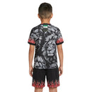 Barcelona 2026, Conjunto Barcelona infantil, Barça kids especial, Camiseta Barcelona león, Ropa fútbol niños negra, Calidad 1.1 Barça, Regalo fútbol infantil, Tienda Hincha Futbolero, Barcelona Lion Edition.