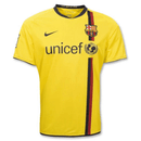 Camiseta oficial del FC Barcelona segunda equipación temporada 2008 2009 color amarilla retro para hombre de Tienda Hincha Futbolero, Camiseta Barcelona retro, Barcelona 08/09, Ropa Barcelona vintage, Comprar camiseta Barcelona antigua, Barcelona Triplete, Culés, Camisetas fútbol retro, Retro Barcelona 2008, Colección Barça.