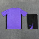 Conjunto hombre Barcelona x Kobe Bryant temporada 2025 2026 oficial púrpura y negro edición especial camiseta técnica transpirable mamba pro.