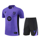 Conjunto hombre Barcelona x Kobe Bryant temporada 2025 2026 oficial púrpura y negro edición especial camiseta técnica transpirable mamba pro.