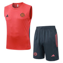 Bayern Munich 2025, Conjunto Bayern 25/26, Entrenamiento Bayern sin mangas, Ropa Bayern naranja, Kit entrenamiento Bundesliga, Camiseta regata Bayern, Calidad 1.1 Bayern, Nueva colección 2025, Regalo fútbol hombre, Tienda Hincha Futbolero.