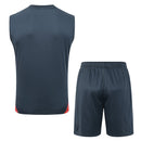 Bayern Munich 2025, Conjunto Bayern 25/26, Entrenamiento Bayern sin mangas, Ropa Bayern gris, Kit entrenamiento Bundesliga, Camiseta regata Bayern, Calidad 1.1 Bayern, Nueva colección 2025, Regalo fútbol hombre, Tienda Hincha Futbolero.