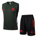 Bayern Munich 2025, Conjunto Bayern 25/26, Entrenamiento Bayern sin mangas, Ropa Bayern verde, Kit entrenamiento Bundesliga, Camiseta regata Bayern, Calidad 1.1 Bayern, Nueva colección 2025, Regalo fútbol hombre, Tienda Hincha Futbolero.