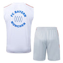 Bayern Munich 2025, Conjunto Bayern 25/26, Entrenamiento Bayern sin mangas, Ropa Bayern blanca, Kit entrenamiento Bundesliga, Camiseta regata Bayern, Calidad 1.1 Bayern, Nueva colección 2025, Regalo fútbol hombre, Tienda Hincha Futbolero.