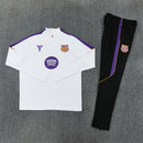 Barcelona 26/27 Training Tracksuit Half-Zip Top & Trousers