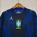 Brazil Away 26/27 Long Sleeve Shirt Men's Fan Version