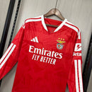 Benfica Home 26/27 Long Sleeve Shirt Men's Fan Version