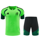 Conjunto hombre Selección México temporada 2026 2027 oficial camiseta y pantalón corto verde fútbol técnica transpirable Tri Azteca entrenamiento mundial.