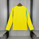 Brazil Home 26/27 Long Sleeve Shirt Men's Fan Version