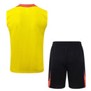 Brasil 2025, Conjunto Brasil 25/26, Entrenamiento Brasil sin mangas, Ropa Brasil amarilla, Kit entrenamiento CBF, Camiseta regata Brasil, Calidad 1.1 Brasil, Nueva colección 2025, Regalo fútbol hombre, Tienda Hincha Futbolero.