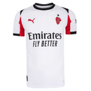 Camiseta oficial segunda equipación del AC Milan temporada 2025 2026 color blanca para hombre de Tienda Hincha Futbolero, Camiseta AC Milan, AC Milan 2025/26, Segunda equipación AC Milan, Jersey oficial Milan blanco, Ropa AC Milan hombre, Comprar camiseta AC Milan online, Calidad premium Rossoneri, Moda fútbol serie A, Milan 2026.