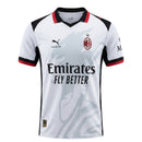 Camiseta hombre AC Milan x Slam Jam edición especial temporada 2026 2027 blanca calidad 1.1 oficial, AC Milan Slam Jam, Camiseta Milan Blanca 2027, Milan Special Edition, Ropa de lujo AC Milan, Calidad 1.1 Rossonero, Tienda Hincha Futbolero, Moda San Siro, Streetwear Italia, Bloke Core White, Camisetas de futbol exclusivas 2027.