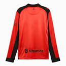 Camiseta hombre manga larga AC Milan x Slam Jam edición especial temporada 2026 2027 roja calidad 1.1 oficial, AC Milan Slam Jam, Camiseta Milan Manga Larga, Milan Long Sleeve 26/27, Ropa exclusiva AC Milan, Calidad 1.1 Rossonero, Tienda Hincha Futbolero, Streetwear Milán, Moda fútbol 2026, Bloke Core Red, Edición limitada Milan x Slam Jam.