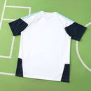 Camiseta hombre entrenamiento Selección Argentina temporada 2026 2027 color blanca oficial 3 estrellas fútbol técnica transpirable mundial white.