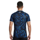 Camiseta hombre Selección Argentina temporada 2026 2027 oficial segunda equipación visitante azul versión jugador técnica transpirable AFA tres estrellas mundial.