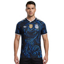 Camiseta hombre Selección Argentina temporada 2026 2027 oficial segunda equipación visitante azul versión jugador técnica transpirable AFA tres estrellas mundial.