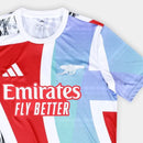 Camiseta hombre Arsenal pre-juego temporada 2025 2026 blanca pre-match calidad 1.1 oficial, Arsenal 2026, Camiseta Arsenal blanca, Arsenal pre-juego 25/26, Ropa barata Arsenal, Calidad 1.1 Gunners, Moda deportiva 2026, Tienda Hincha Futbolero, London is Red, Bloke Core Arsenal, Camisetas de fútbol Premier League.
