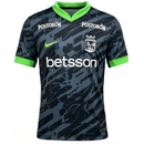 Camiseta hombre Atlético Nacional temporada 2026 2027 oficial tercera equipación negra fútbol técnica transpirable Dimayor estilo verdolaga.