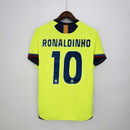 Camiseta oficial del FC Barcelona segunda equipación temporada 2005 2006 color verde fluorescente retro para hombre de Tienda Hincha Futbolero, Camiseta Barcelona retro, Barça 05/06, Ropa Barcelona vintage, Comprar camiseta Barcelona verde, Ronaldinho Barça, Culés, Camisetas fútbol retro, Retro Barcelona 2006, Champions League 2006, Colección Barça.