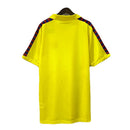 Camiseta retro hombre FC Barcelona segunda equipación amarilla con franja diagonal año 1982 1983 calidad 1.1 oficial, Barcelona 1982, Camiseta retro Barça, Camiseta vintage Barcelona, Equipación Barça barata, Calidad 1.1 Culer, Tienda Hincha Futbolero, Diego Maradona Barça, Bloke Core retro, Camiseta amarilla Barça antigua, Regalo fútbol vintage.