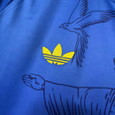 Camiseta hombre Brasil temporada 2025 2026 edición limitada color azul con gráfico del Cristo Redentor escudo bordado calidad 1.1 oficial, Brasil 2025, Camiseta Brasil azul, Brasil Cristo Redentor, Camiseta Brasil edición limitada, Ropa barata Brasil, Calidad 1.1 Brasil, Selección brasileña 2026, Tienda Hincha Futbolero, Canarinha, Bloke Core Brasil.