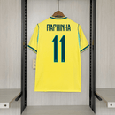 Camiseta hombre selección Brasil temporada 2026 2027 primera equipación amarilla detalles verdes calidad 1.1 premium Tienda Hincha Futbolero. Brasil 2026, Camiseta Brasil 2027, Brazil Soccer Jersey, Ropa Brasil fútbol, Camiseta Brasil amarilla, Calidad 1.1 Brasil, Pentacampeón, Tienda Hincha Futbolero, Brazil Home Jersey 26/27.