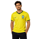Camiseta hombre selección Brasil temporada 2026 2027 primera equipación amarilla detalles verdes calidad 1.1 premium Tienda Hincha Futbolero. Brasil 2026, Camiseta Brasil 2027, Brazil Soccer Jersey, Ropa Brasil fútbol, Camiseta Brasil amarilla, Calidad 1.1 Brasil, Pentacampeón, Tienda Hincha Futbolero, Brazil Home Jersey 26/27.