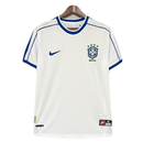 Camiseta Brasil Portero 1998/1999 Hombre Retro Blanca - TIENDA HINCHA FUTBOLERO