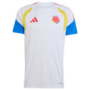 Camiseta hombre entrenamiento Selección Colombia temporada 2026 2027 oficial blanca técnica transpirable FCF estilo entrenamiento mundial.