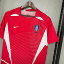 Camiseta hombre selección Corea del Sur retro temporada 2002 primera equipación roja escudo tigre bordado calidad 1.1 oficial, Corea del Sur 2002, Camiseta Corea Retro, Corea del Sur roja, Mundial 2002, Camiseta fútbol vintage, Calidad 1.1 Corea, Guerreros Taeguk, Tienda Hincha Futbolero, South Korea 2002 Jersey.