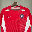 Camiseta hombre selección Corea del Sur retro temporada 2002 primera equipación roja escudo tigre bordado calidad 1.1 oficial, Corea del Sur 2002, Camiseta Corea Retro, Corea del Sur roja, Mundial 2002, Camiseta fútbol vintage, Calidad 1.1 Corea, Guerreros Taeguk, Tienda Hincha Futbolero, South Korea 2002 Jersey.