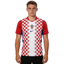 Camiseta hombre Selección Croacia temporada 2026 2027 oficial primera equipación roja y blanca fútbol técnica transpirable mundial HNS.