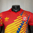 Camiseta polo España edición especial 2026 2027 hombre roja y amarilla versión jugador auténtica calidad 1.1 oficial Tienda Hincha Futbolero España Special Edition Polo, Polo España 2026, Camiseta España edición especial, Jersey España jugador, Polo selección española rojo, Comprar polo España 2027, Calidad 1.1 premium, RFEF edición especial, Ropa de fútbol España auténtica, España Player Version Polo.