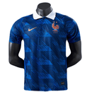 Camiseta auténtica Francia 2026 2027 versión jugador azul cuello polo logos termosellados calidad 1.1 oficial, Francia polo 2026, Camiseta Francia jugador 2027, Ropa Francia auténtica 26/27, Equipación Francia pro azul, Calidad 1.1 jugador Francia, Tienda Hincha Futbolero, Camiseta fútbol profesional Francia, France Home Player Jersey 2026, Camiseta Francia polo hombre.