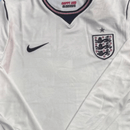 Camiseta hombre Inglaterra blanca primera equipación manga larga temporada 2026 2027 calidad 1.1 oficial, Inglaterra 2026, Camiseta Inglaterra Manga Larga, England Home Kit 26/27, Ropa barata Inglaterra, Calidad 1.1 Three Lions, Tienda Hincha Futbolero, Bellingham Inglaterra, Bloke Core 2026, Camisetas de futbol manga larga blancas, Camiseta Inglaterra blanca.