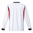 Camiseta hombre Inglaterra blanca primera equipación manga larga temporada 2026 2027 calidad 1.1 oficial, Inglaterra 2026, Camiseta Inglaterra Manga Larga, England Home Kit 26/27, Ropa barata Inglaterra, Calidad 1.1 Three Lions, Tienda Hincha Futbolero, Bellingham Inglaterra, Bloke Core 2026, Camisetas de futbol manga larga blancas, Camiseta Inglaterra blanca.