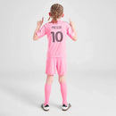 Conjunto infantil primera equipación Inter Miami CF camiseta y pantalón rosa temporada 2025 2026 calidad 1.1 oficial, Inter Miami infantil 2025, Conjunto niño Miami rosa, Ropa Inter Miami niños Messi, Equipación Miami junior 25/26, Calidad 1.1 infantil, Tienda Hincha Futbolero, Regalo niño Inter Miami fútbol, Camiseta rosa Miami niño, Inter Miami Kids Home Kit.