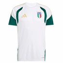 Camiseta hombre Selección Italia temporada 2026 2027 oficial blanca entrenamiento fútbol técnica transpirable FIGC estilo clásico europeo