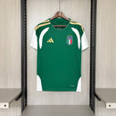 Camiseta hombre Selección Italia temporada 2026 2027 oficial verde entrenamiento fútbol técnica transpirable FIGC estilo renacimiento.